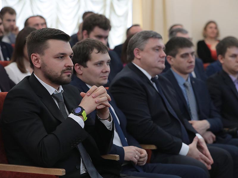 Генеральный директор ООО «ИНПК» Вадим Щербак встретился с губернатором Ростовской области Василием Голубевым