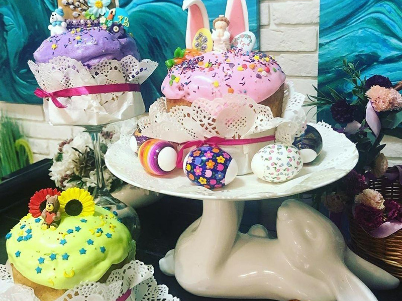 Самый красивый пасхальный кулич выбрали в коттеджном поселке «Донской»